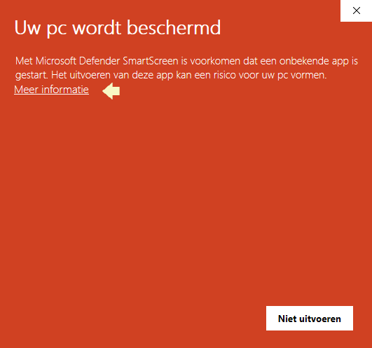 uw pc wordt beschermd